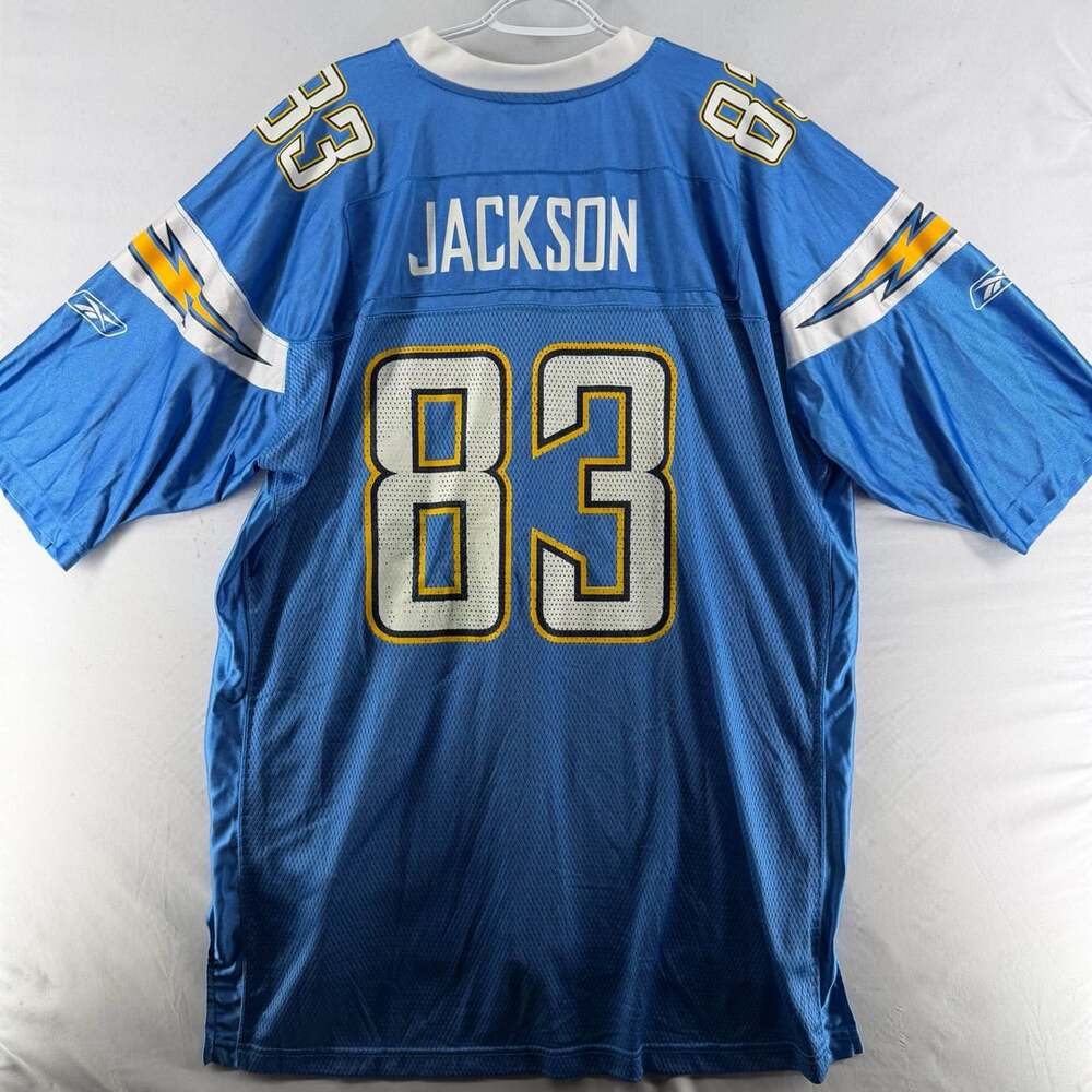 1633 Reebok San Diego Chargers Vincent Jackson Jersey Size XXL